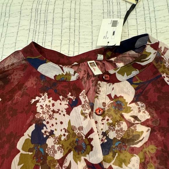 Kut from the Kloth Long Sleeve blouse new with tags - Picture 3 of 4